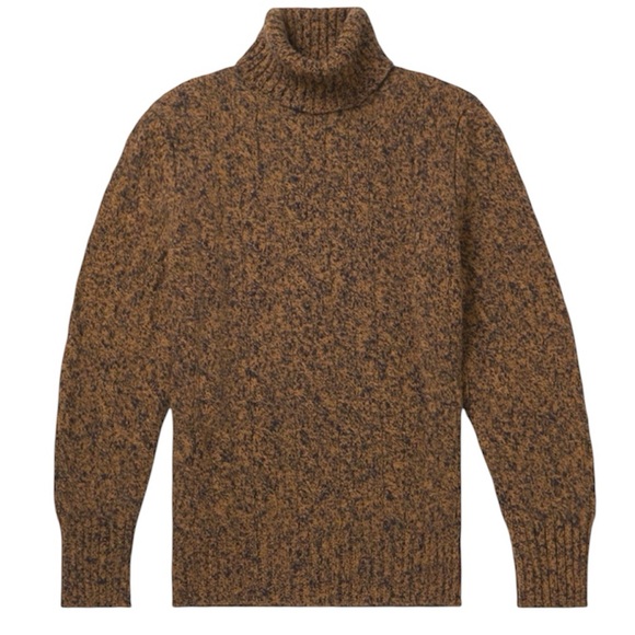 ERDEM Other - ERDEM - Nikos Wool Rollneck Sweater - Brown 100% lambswool size Large